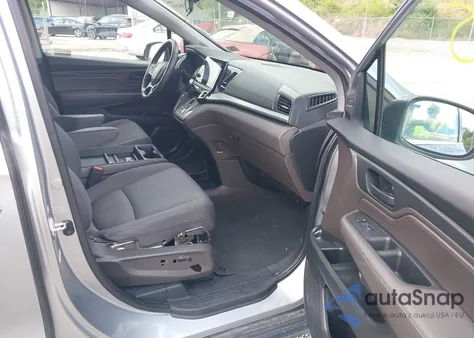 2018 Honda Odyssey Ex из США, поврежденный, VIN 5FNRL6H59JB084243